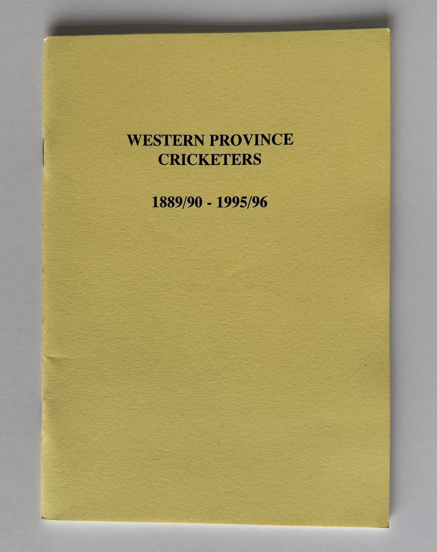 Western Province Cricketers