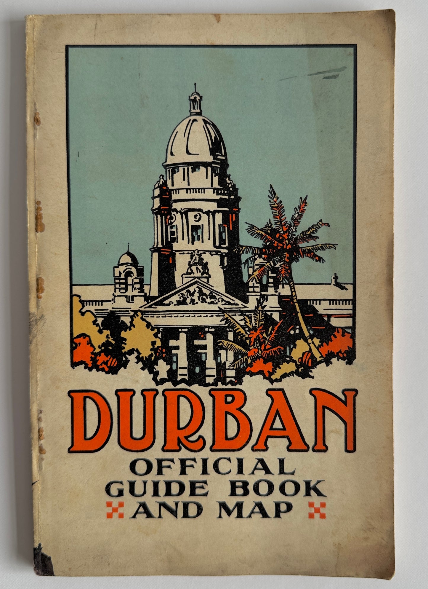 Durban Official Guide Book and Map