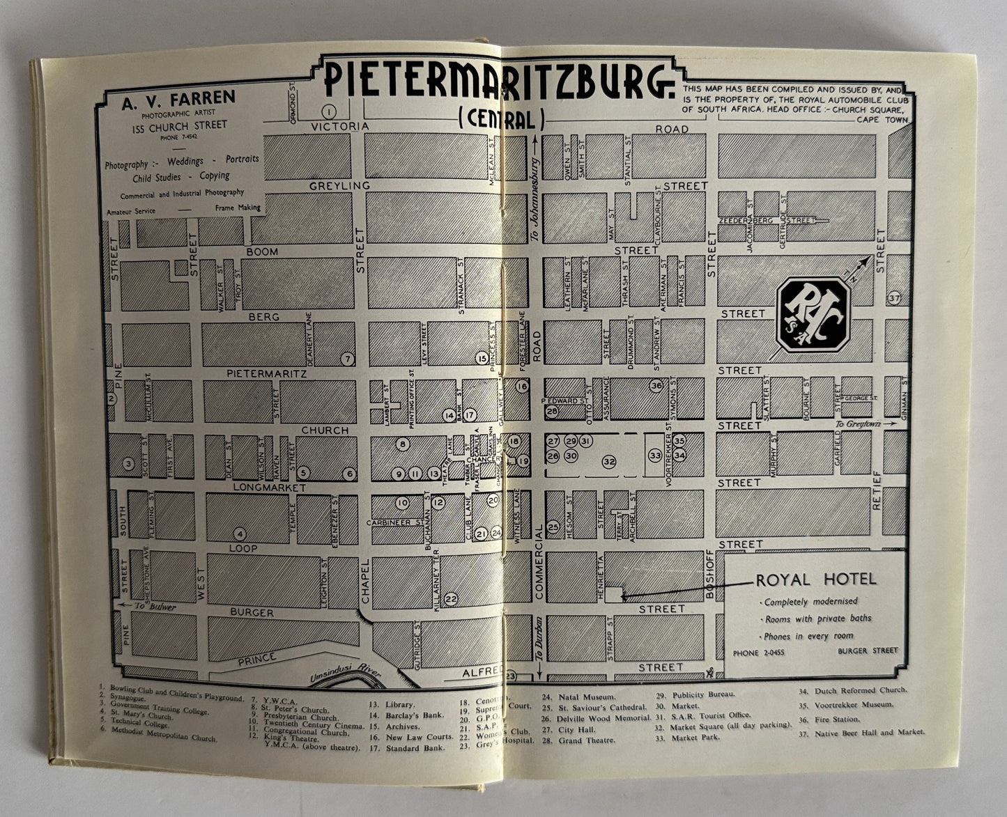 The City of Pietermaritzburg Official Guide
