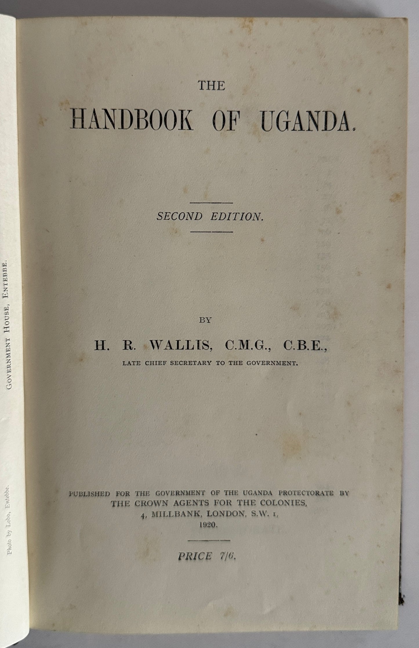 The Handbook of Uganda