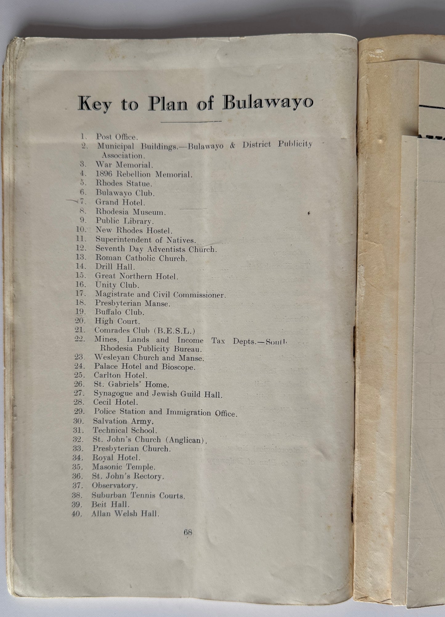 Bulawayo: The Gateway of Rhodesia