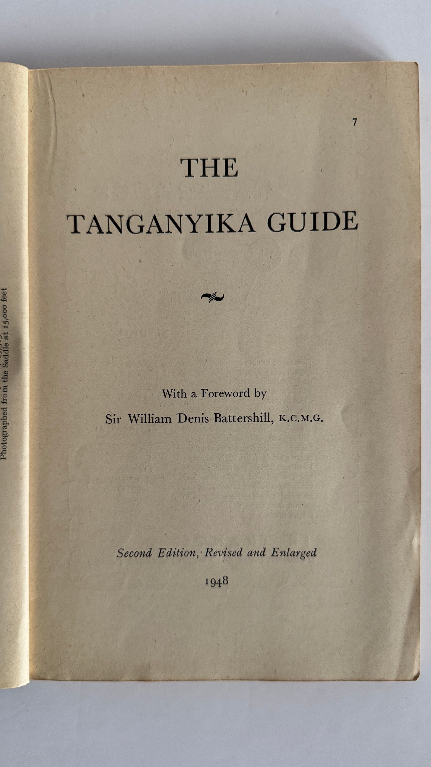 The Tanganyika Guide (2nd edition 1948)