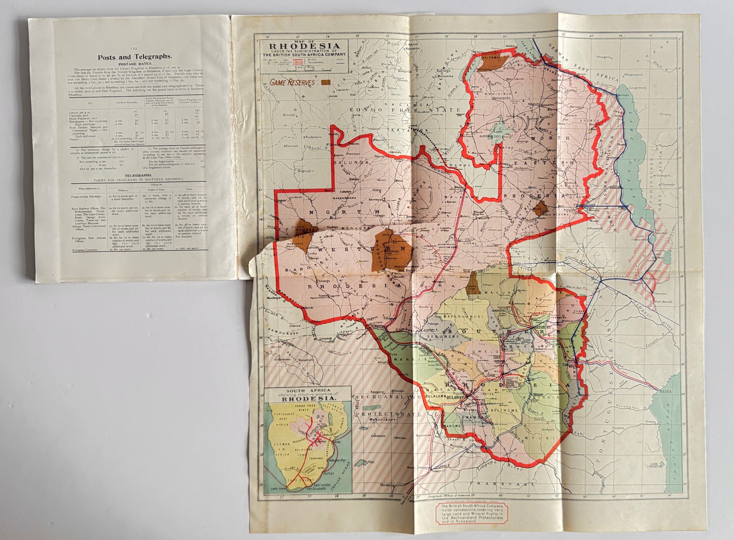 RHODESIA: Information for Tourists and Sportsmen