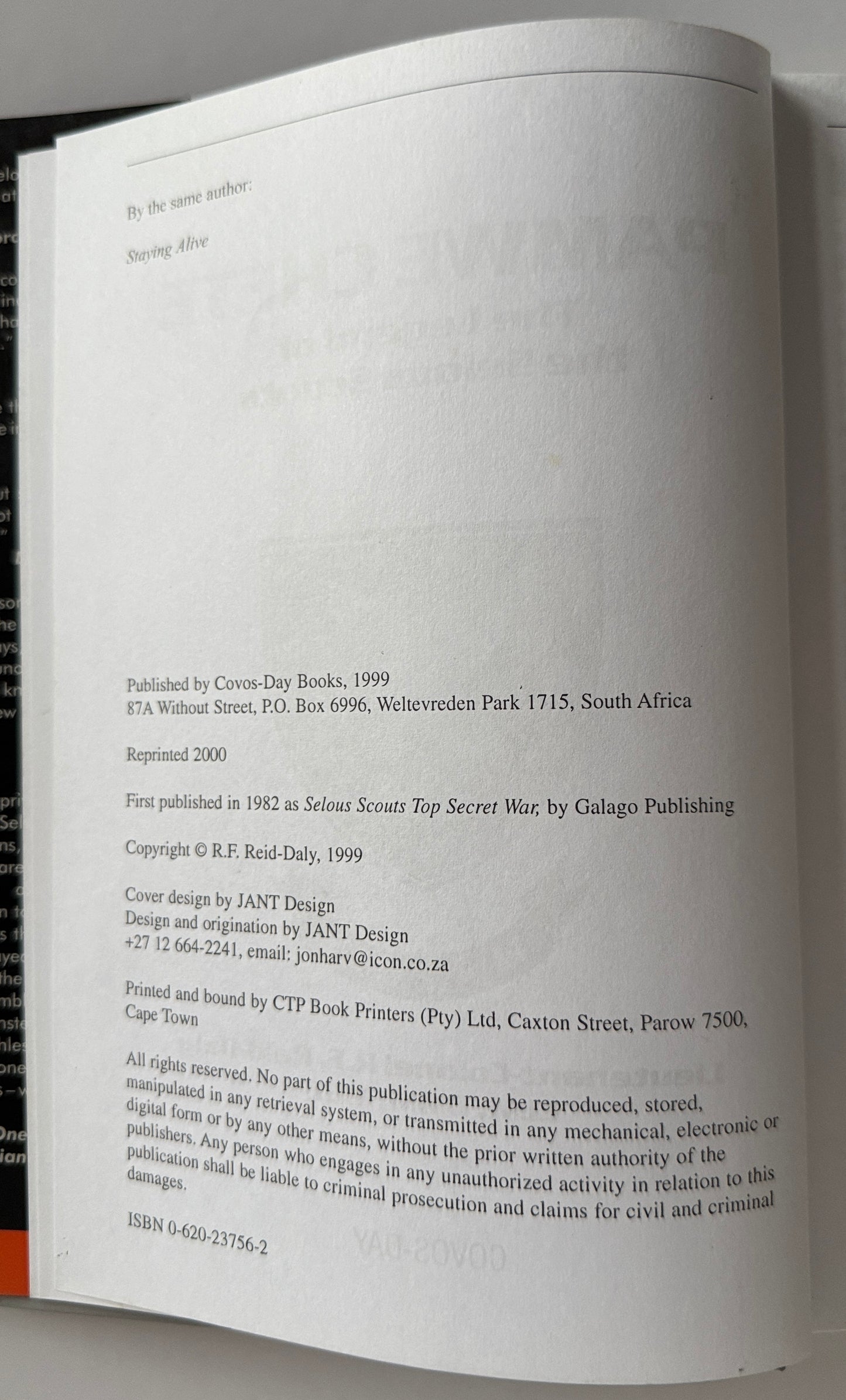 Pamwe Chete - The Legend of the Selous Scouts