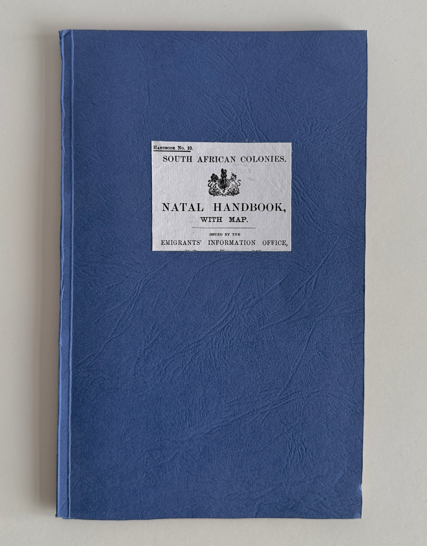 Natal Handbook With Map