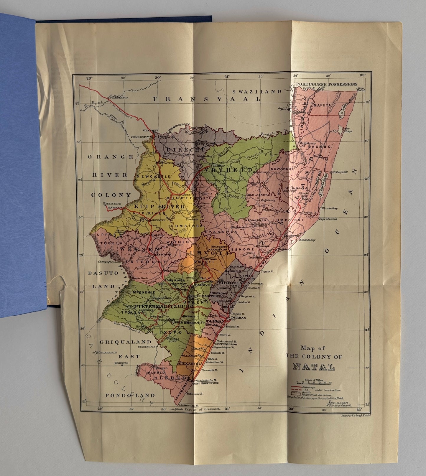Natal Handbook With Map