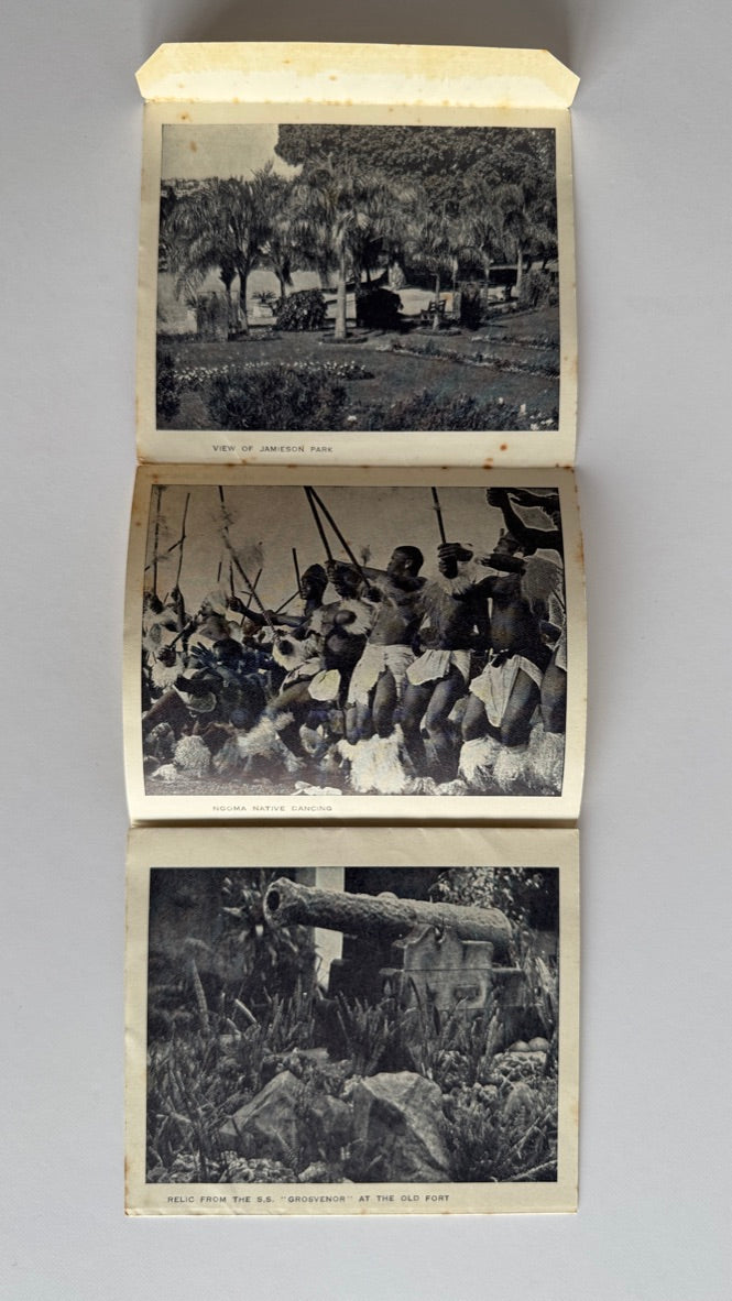 Souvenir Letter Folder Views of Durban (Yellow Cover)