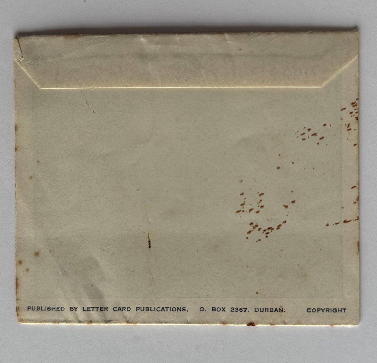 Souvenir Letter Folder Views of Durban (Green Cover)