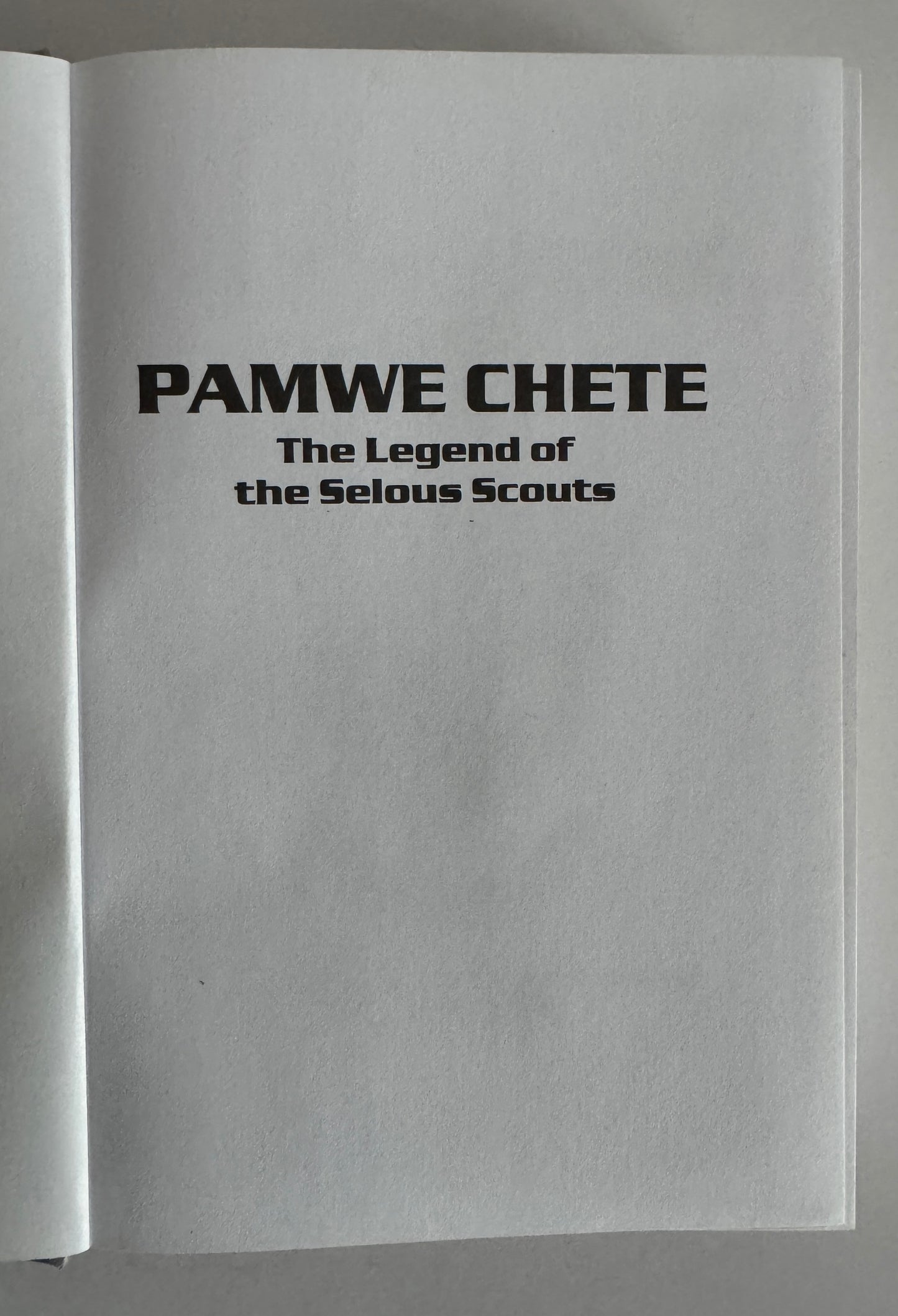 Pamwe Chete - The Legend of the Selous Scouts