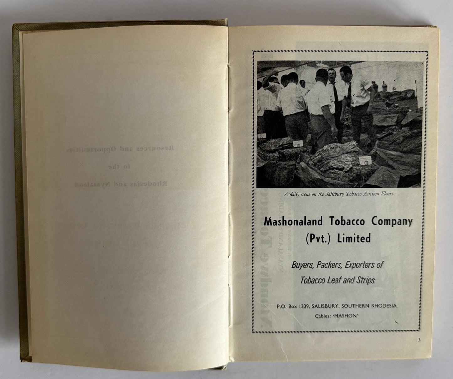 Resources and Opportunities in the Rhodesias and Nysasaland (A Guide to Commerce and Industry)