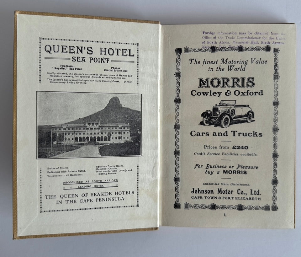 The Motorist's Paradise: The Cape Peninsula and its Surrounding Districts (Bulletin 78)