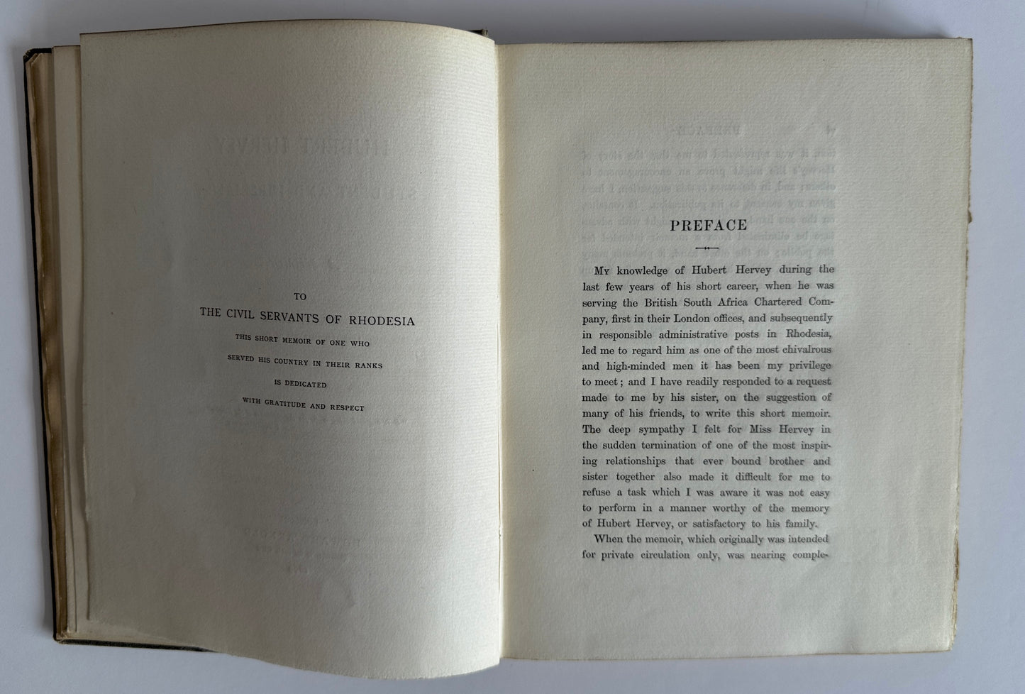 Memoir of Hubert Hervey