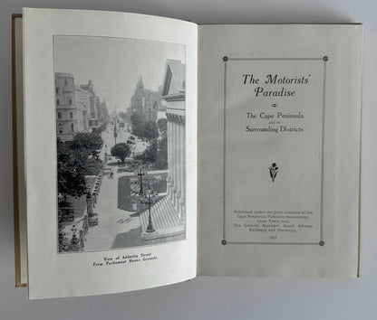 The Motorist's Paradise: The Cape Peninsula and its Surrounding Districts (Bulletin 78)