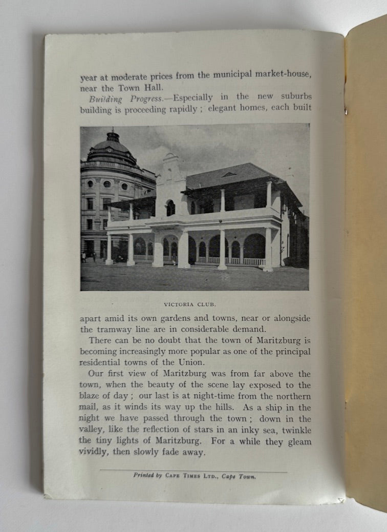 Pietermaritzburg Natal (Official Handbook)