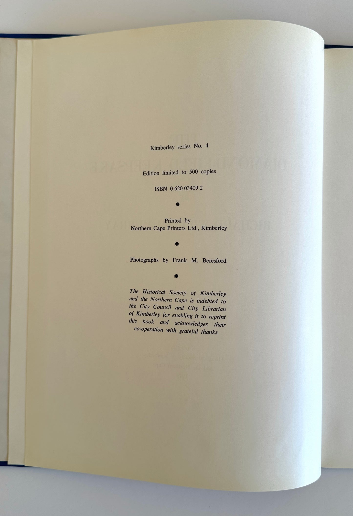 The Diamond-Field 1873 Keepsake