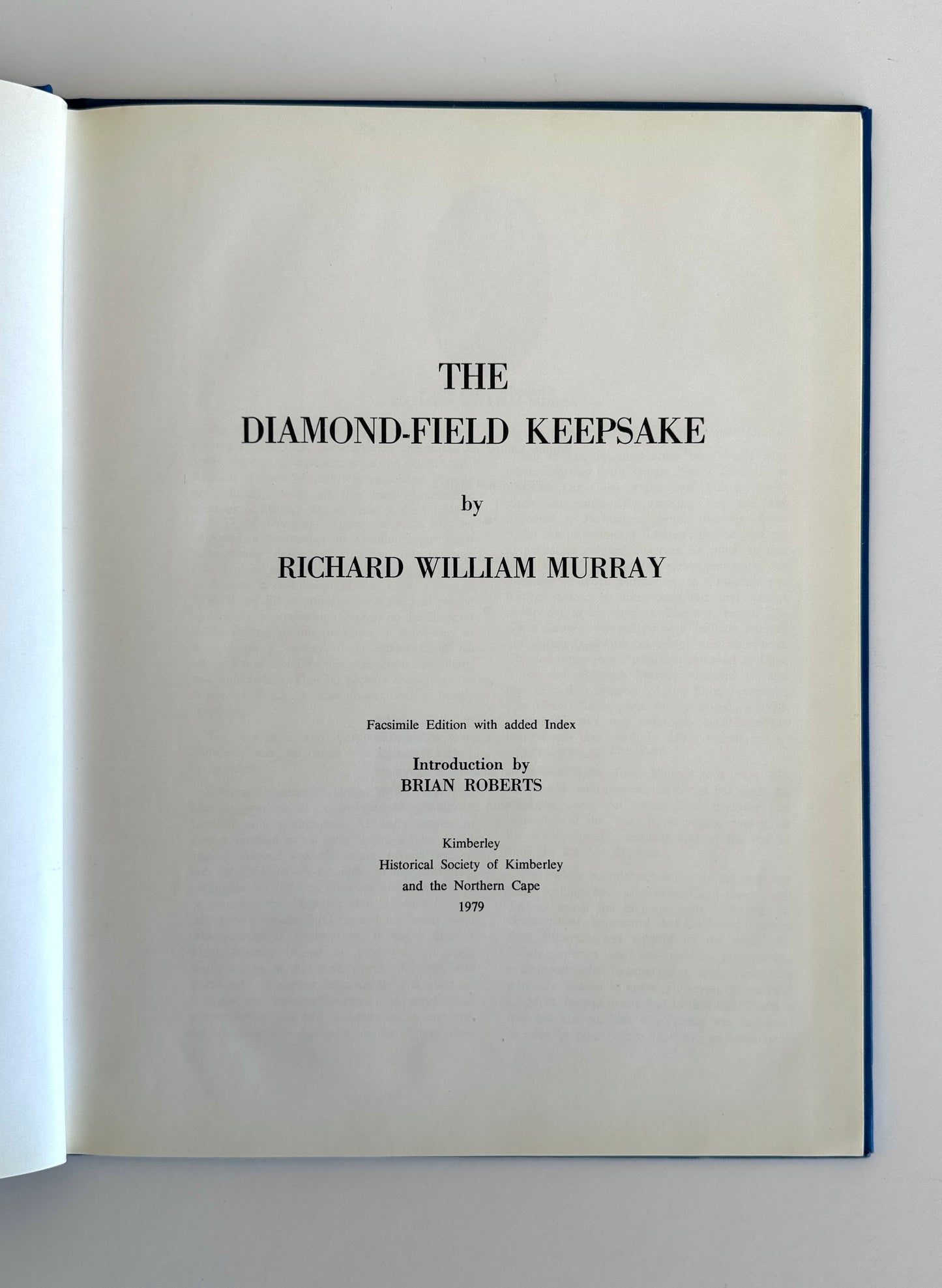 The Diamond-Field 1873 Keepsake