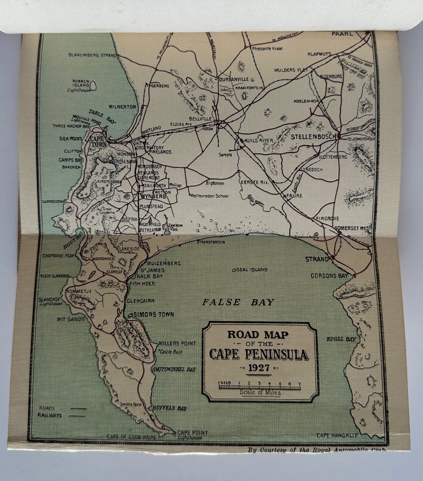 The Motorist's Paradise: The Cape Peninsula and its Surrounding Districts (Bulletin 78)