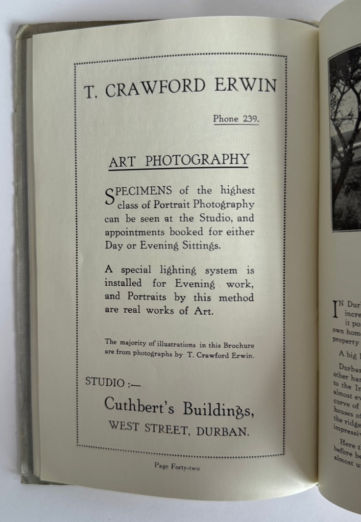 Durban, A Souvenir from The Marine Hotel