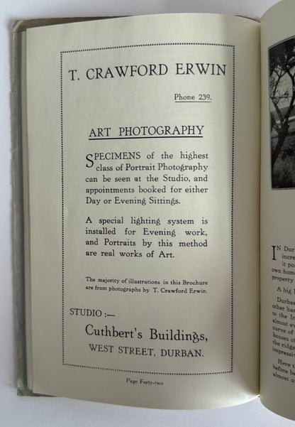 Durban, A Souvenir from The Marine Hotel