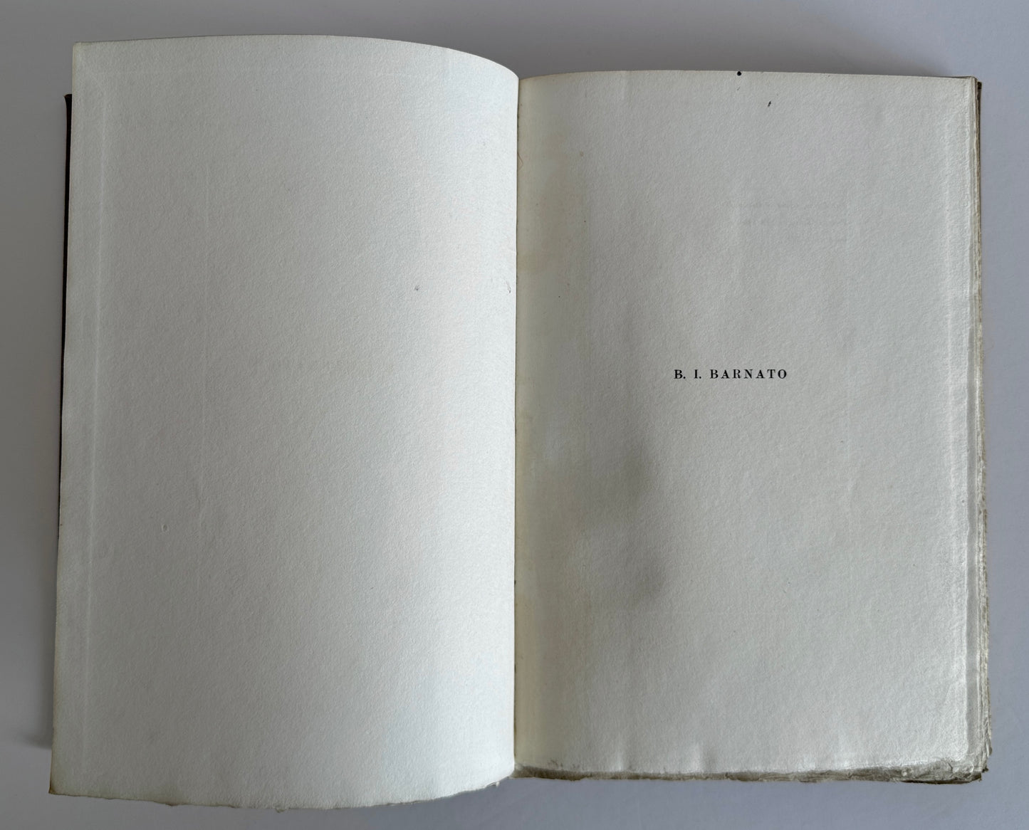 B.I. Barnato: A Memoir