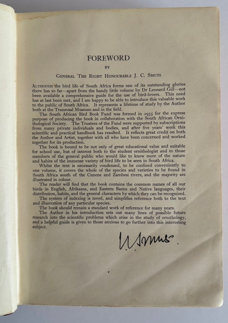 The Birds of South Africa (Subscriber's Edition)