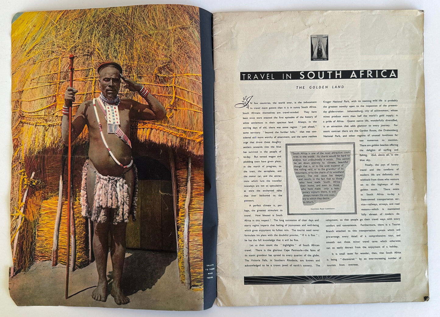 Travel In The Golden Land South Africa