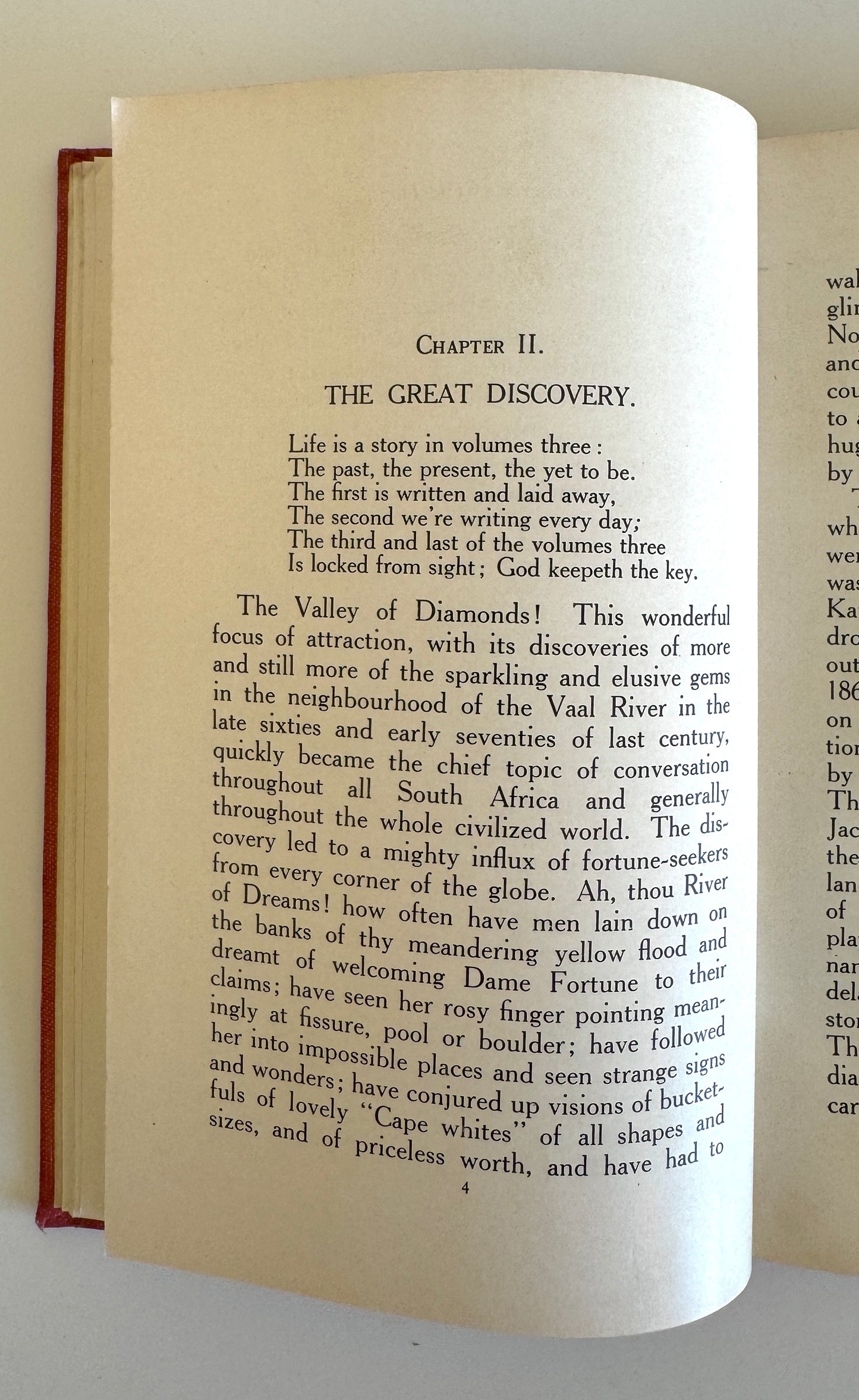 The Grand Old Days of the Diamond Fields