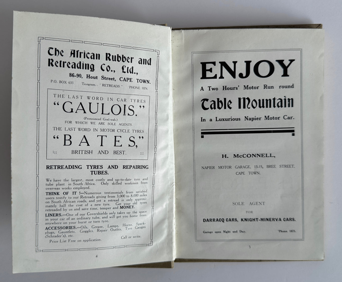 The Motorist's Paradise: The Cape Peninsula and its Surrounding Districts (Bulletin 59)