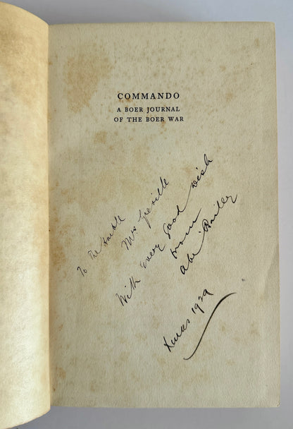 Commando: A Boer Journal of the Boer War