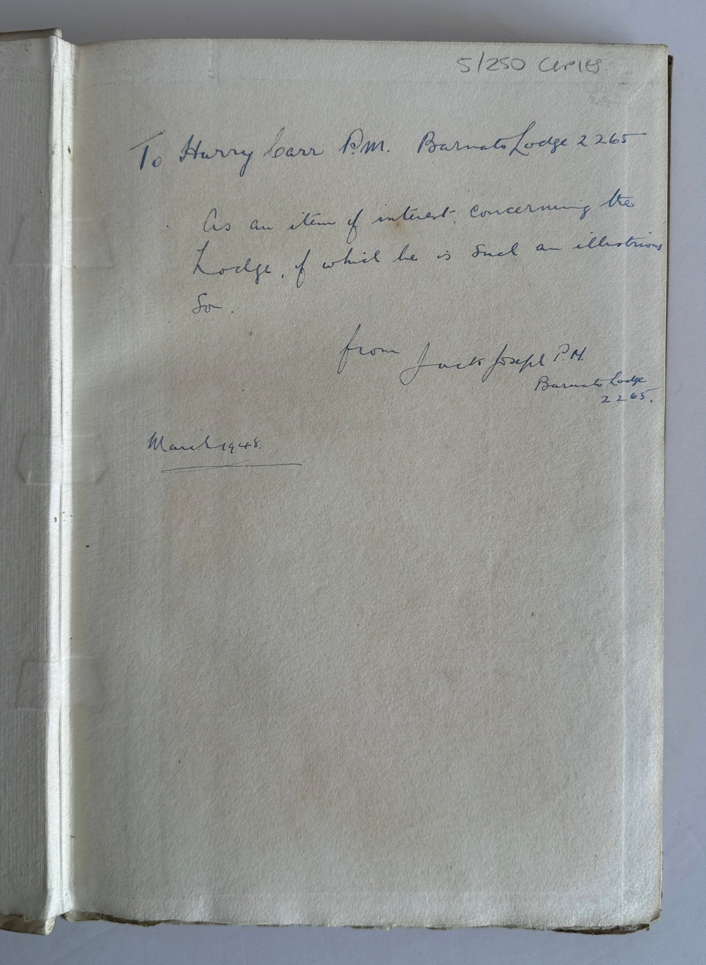 B.I. Barnato: A Memoir