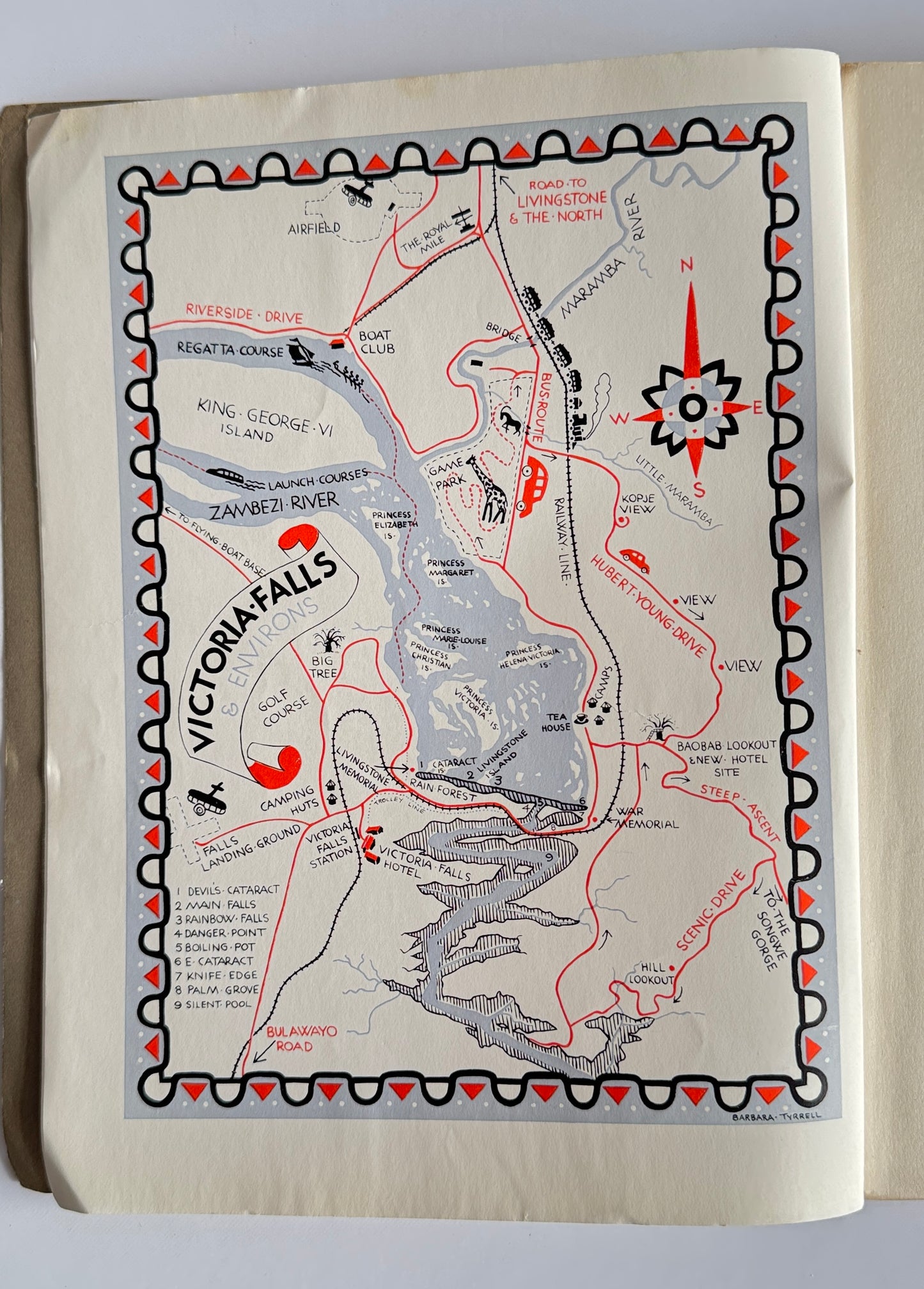 The Victoria Falls Illustrated