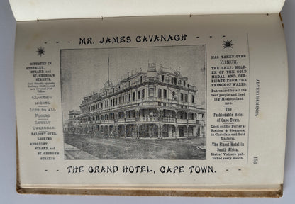 Directory of Bulawayo and Handbook of Matabeleland 1895 - 1896