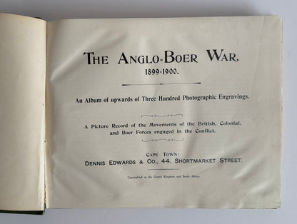 The Anglo Boer War 1899 - 1900