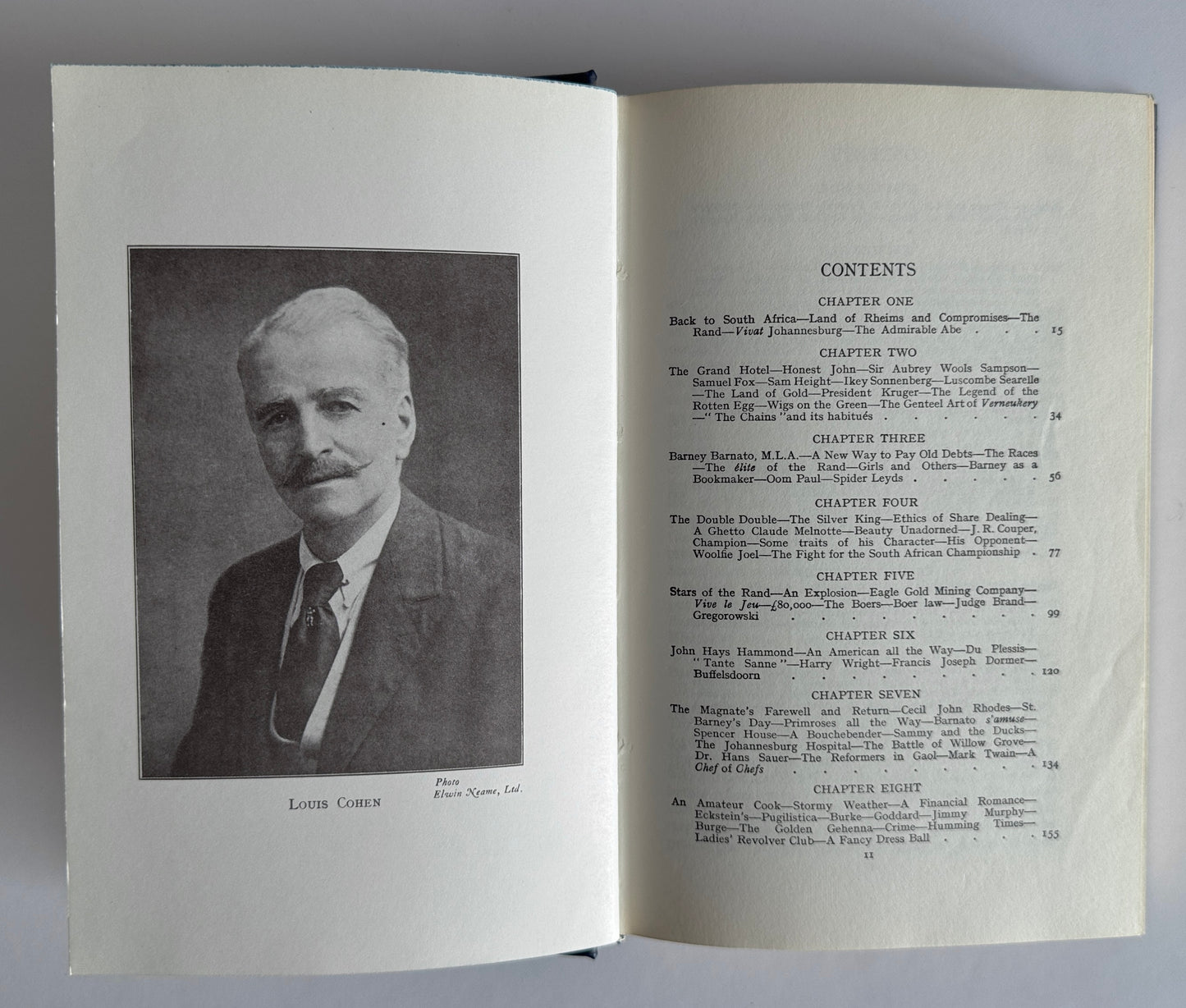 Reminiscences of Johannesburg and London