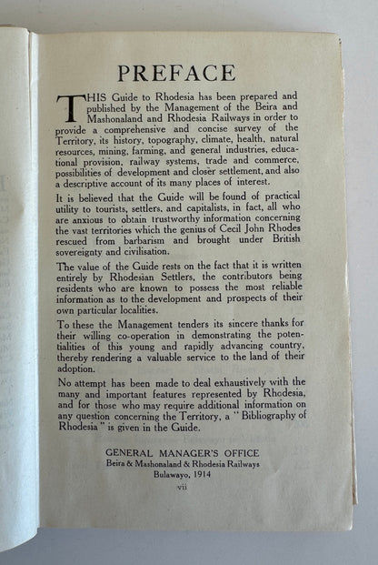 Guide to Rhodesia