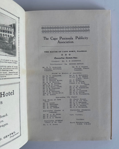 The Motorist's Paradise: The Cape Peninsula and its Surrounding Districts (Bulletin 78)