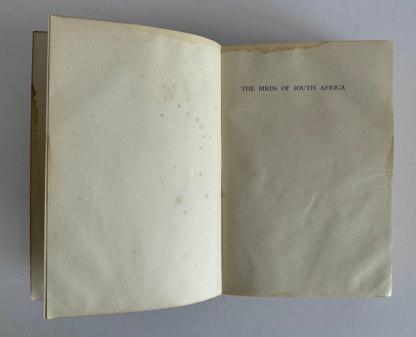 The Birds of South Africa (Subscriber's Edition)