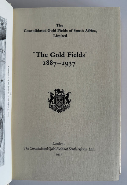 The Gold Fields 1887-1937
